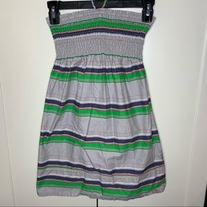 Girl’s O’Neill Striped Halter Dress